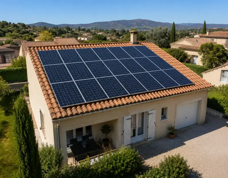 Prime à l'autoconsommation panneaux solaires Ambres — aide financière de l'État